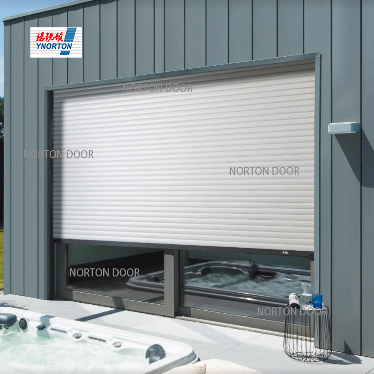 Porte en aluminium pour l'industrie
