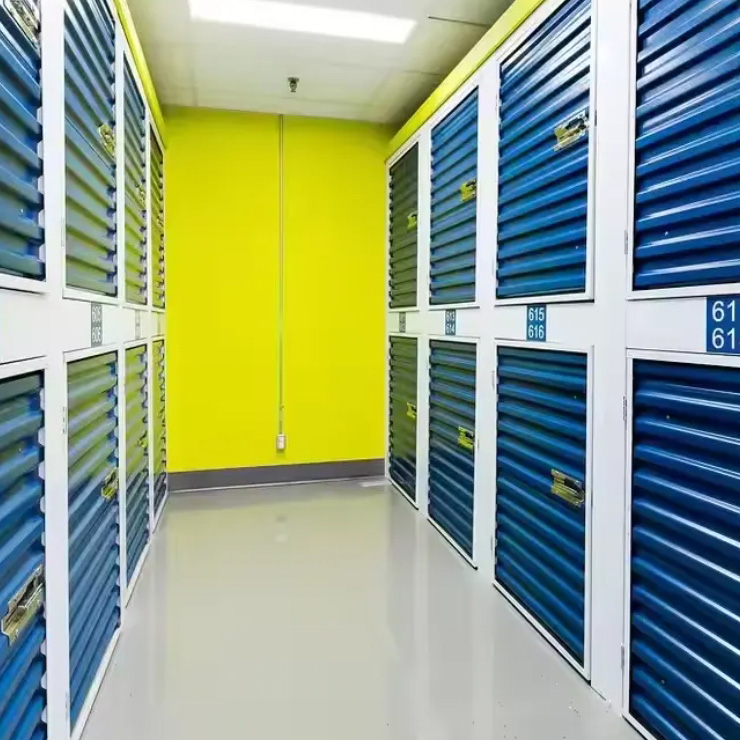 Conteneur de rangement personnalisé avec porte de rouleau