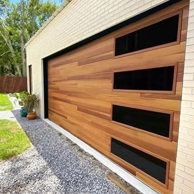 Porte de garage personnalisée